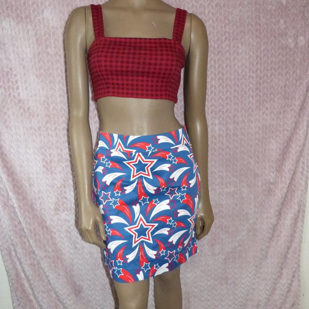 NWT ROYAL & AWESOME SHOOTING PARS SKORT SZ 8